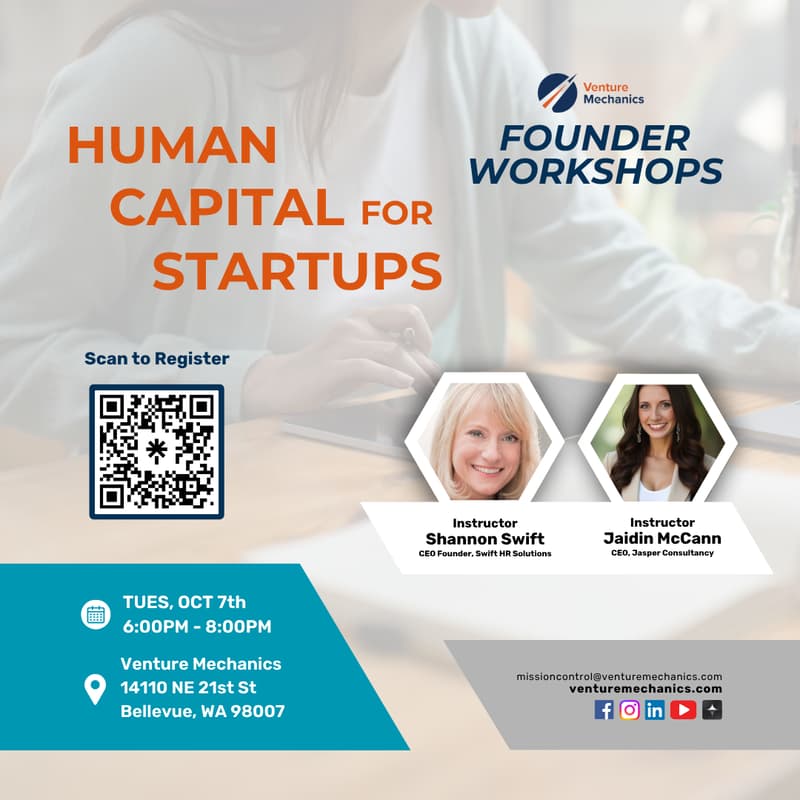 Cover Image for Founder Workshop: "Human Capital for Startups"