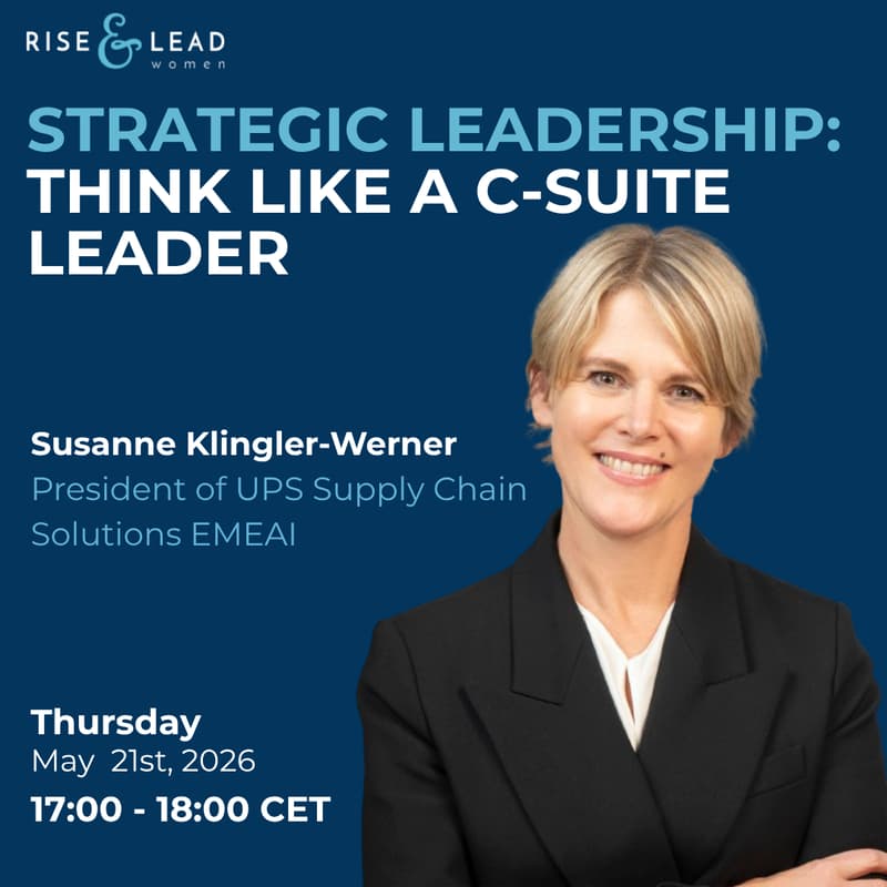 Cover Image for Strategic Leadership: Think Like a C-Suite Leader