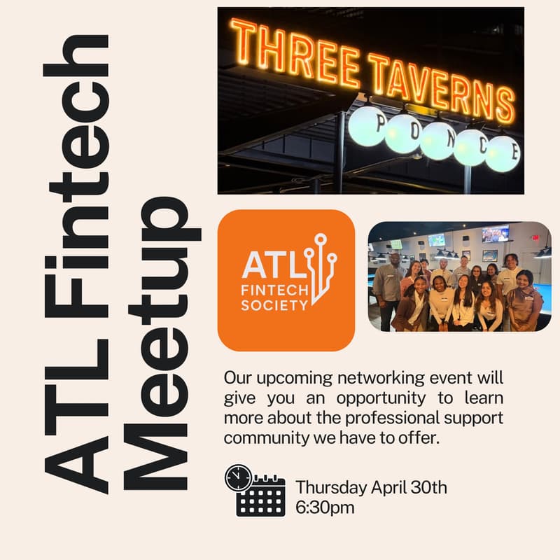 Cover Image for ATL Fintech Society Mixer