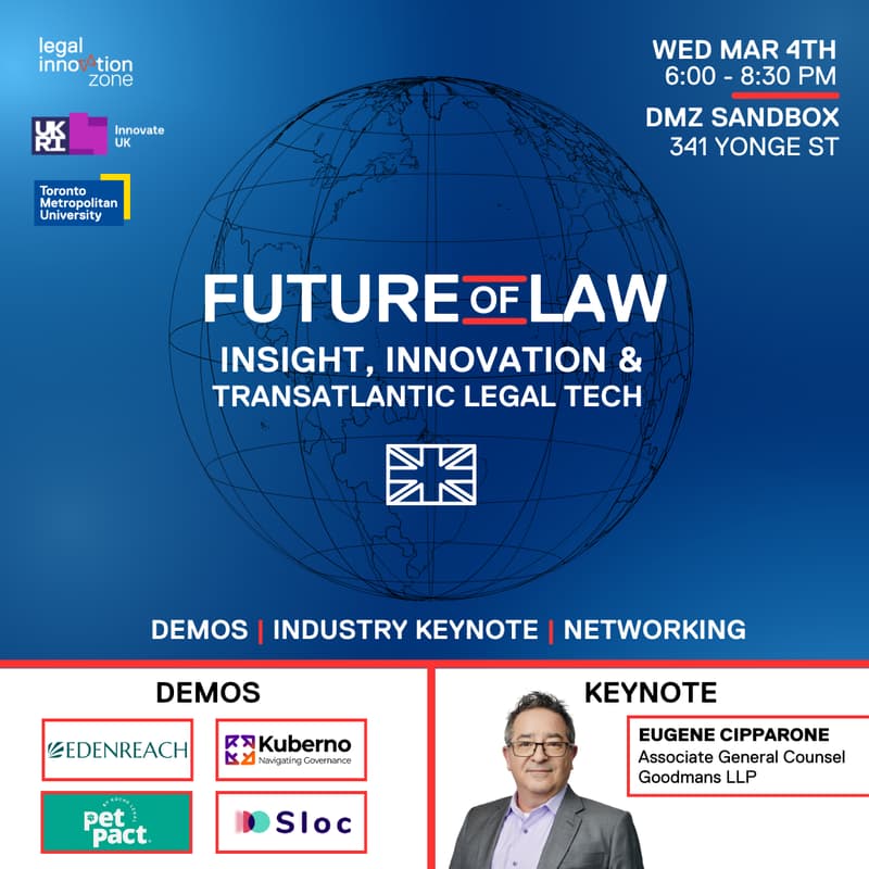Cover Image for Future of Law: Insight, Innovation and Transatlantic Legal Tech