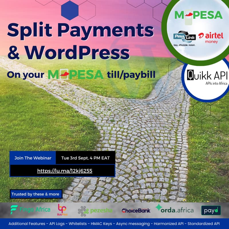 Cover Image for WordPress & Split Payments: Quikk API Webinar