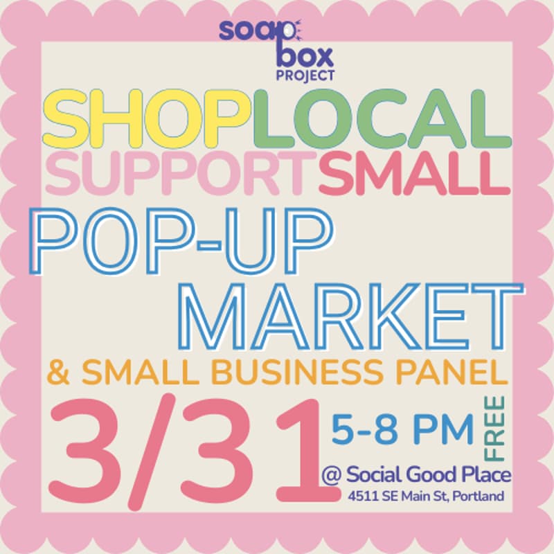 Cover Image for pop-up vendor market & small business owner panel (free dinner provided)
