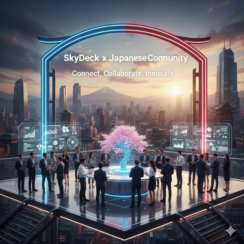 Cover Image for SkyDeck x Japanese Community: Connect, Collaborate, Innovate
