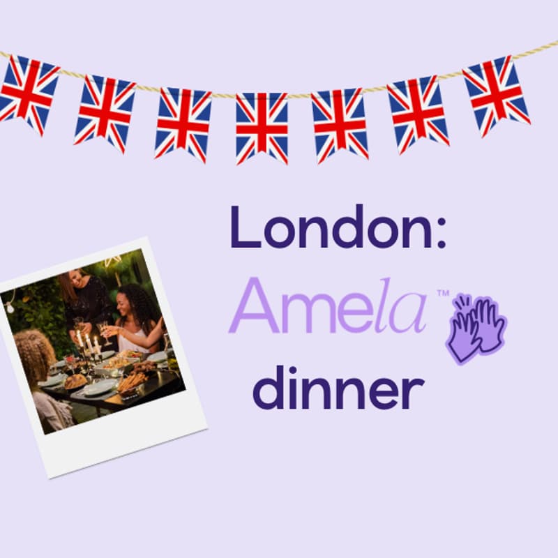 Cover Image for London: Amela Dinner 🍷💜