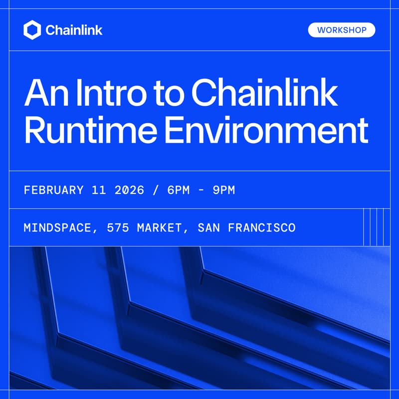 Cover Image for Community Meetup: Intro to Chainlink Runtime Environment
