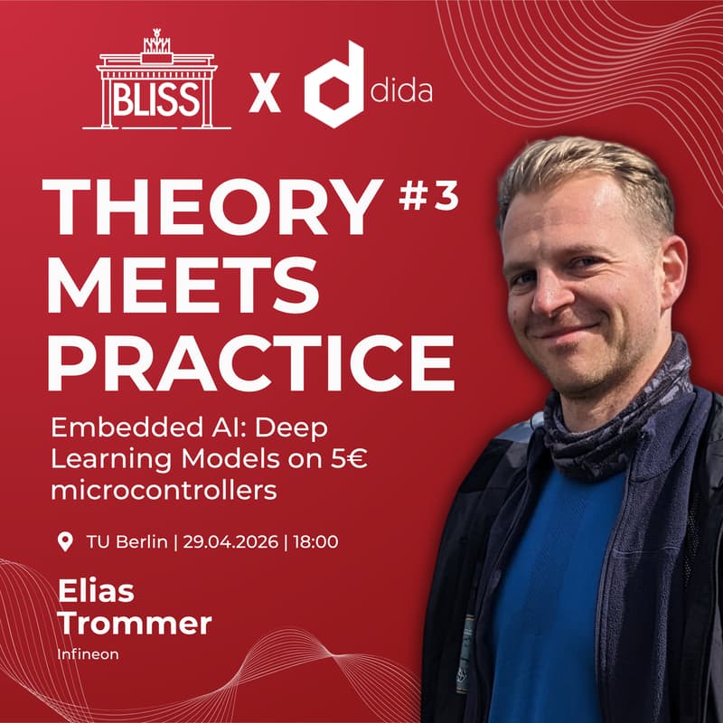 Cover Image for Theory Meets Practice #3: Embedded AI - Deep Learning Models on 5€ microcontrollers