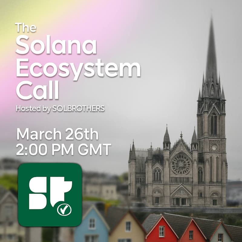 Cover Image for Solana Ecosystem Call - Superteam IE