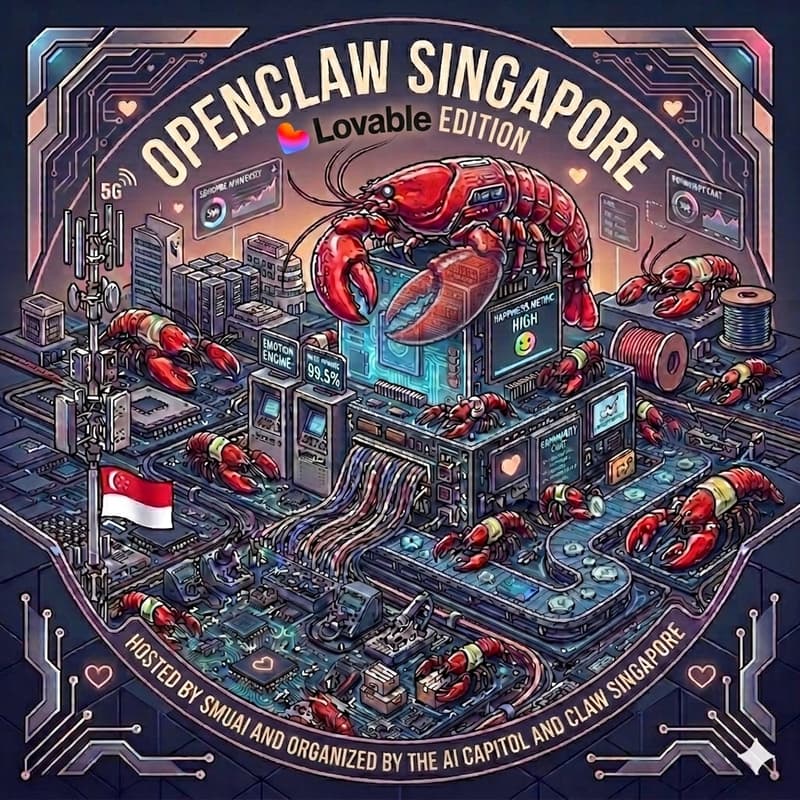 Cover Image for OpenClaw Singapore - Lovable Edition