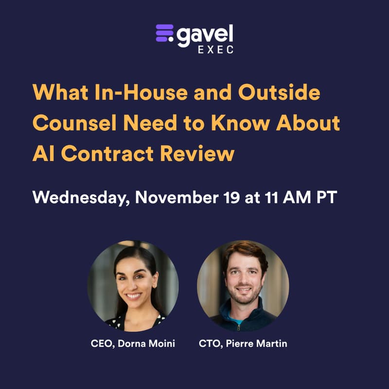 Cover Image for What In-House and Outside Counsel Need to Know About AI Contract Review