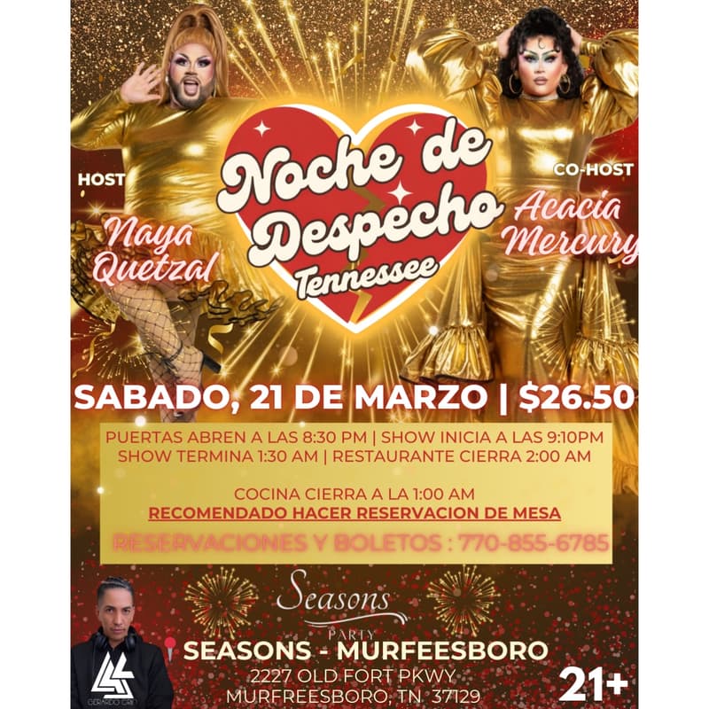 Cover Image for Noche de Despecho - TN