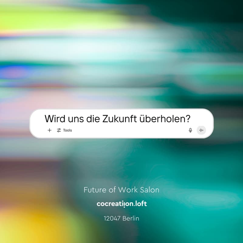 Cover Image for Salon: Wird uns die Zukunft überholen?