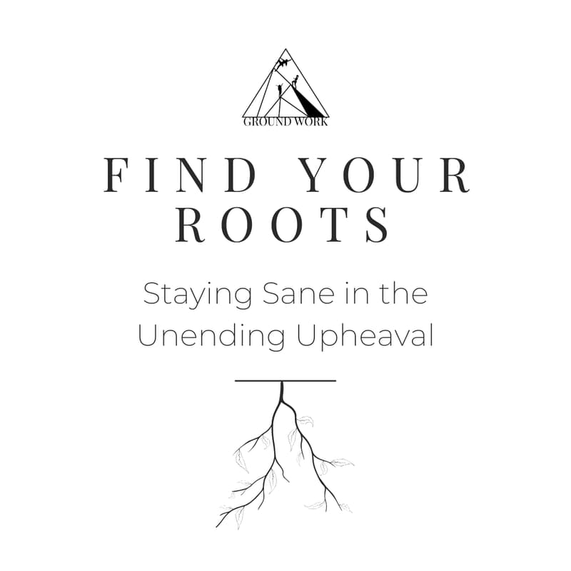 Cover Image for Find Your Roots: Staying Sane in the Unending Upheaval