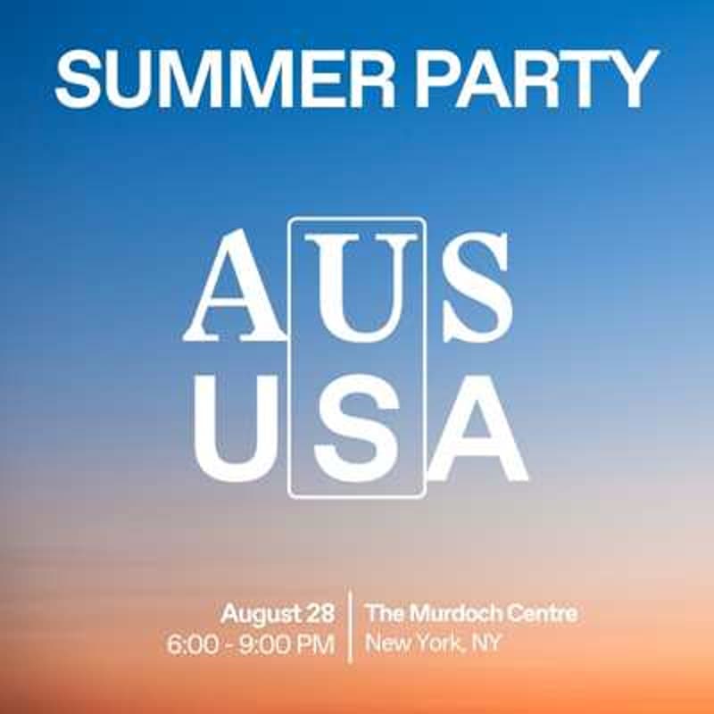 Cover Image for Summer Party at the American Australian Association