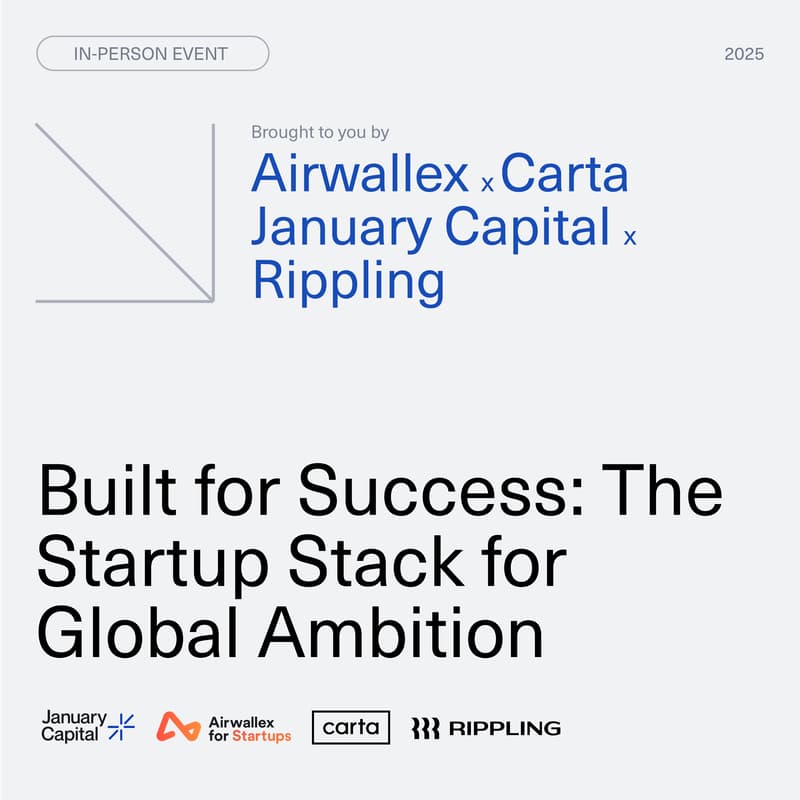 Cover Image for Built for Success: The Startup Stack for Global Ambition