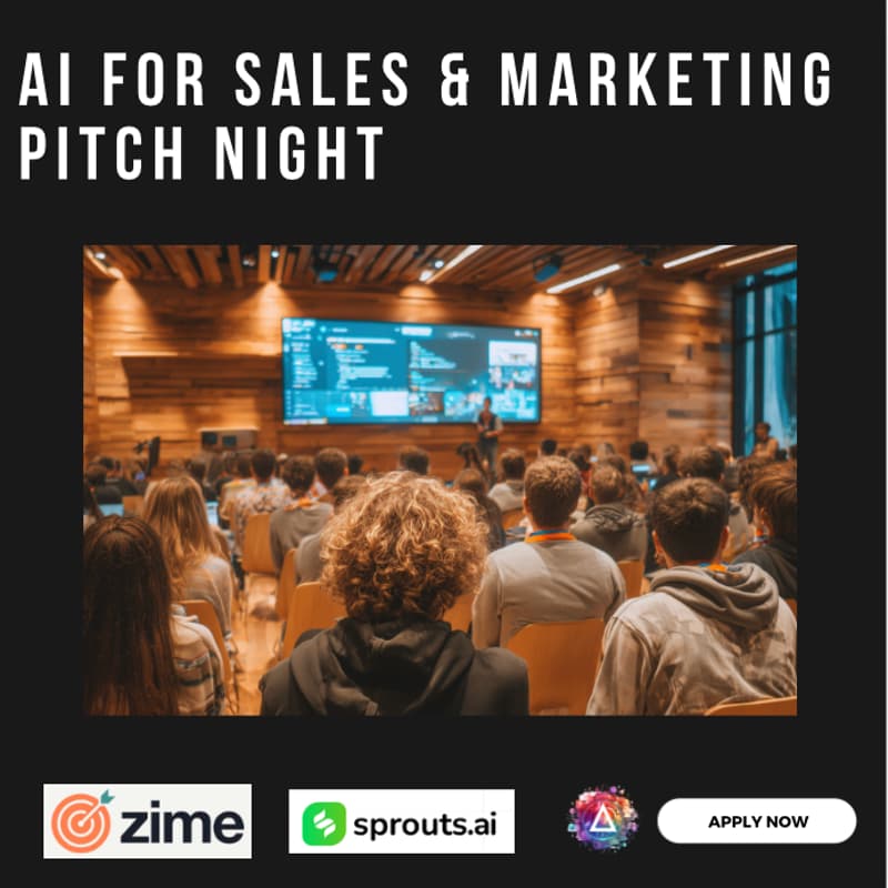 Cover Image for AI for Sales & Marketing Pitch Night