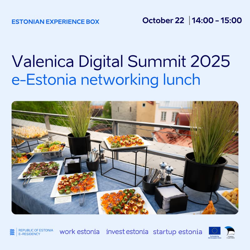 Cover Image for VDS 2025: e-Estonia networking lunch