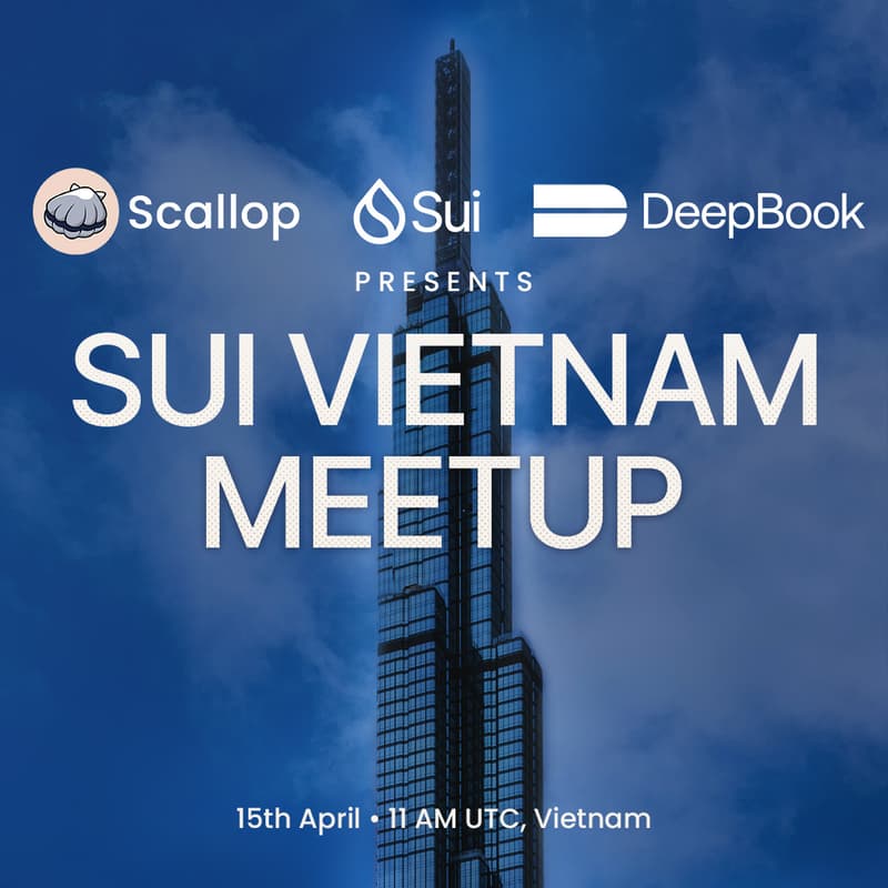 Cover Image for Sui Vietnam Meetup: Lending with Scallop