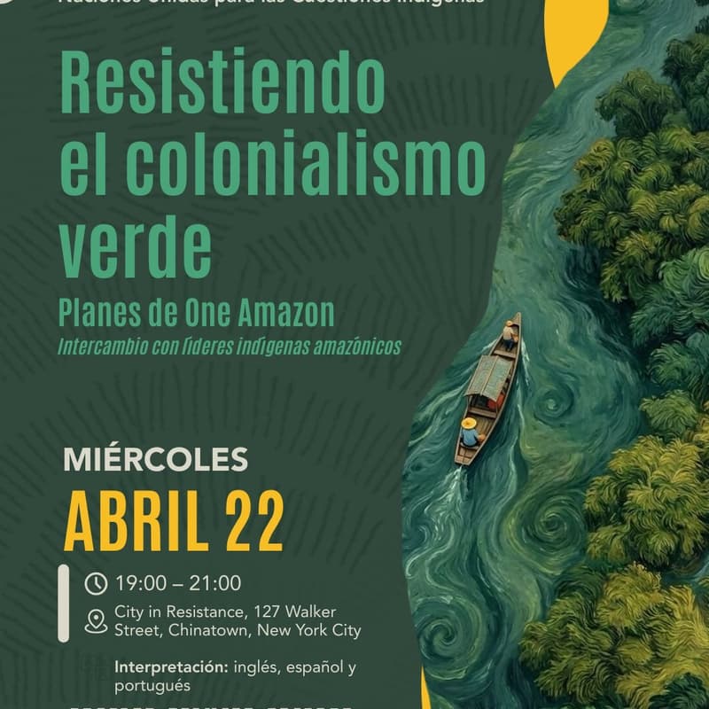 Cover Image for Resistiendo el Colonialismo Verde | Resisting Green Colonialism | Resistindo ao Colonialismo Verde