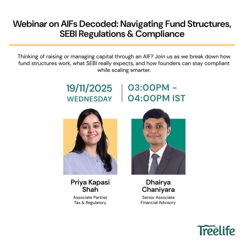 Cover Image for Webinar On AIFs Decoded: Navigating Fund Structures, SEBI Regulations & Compliance