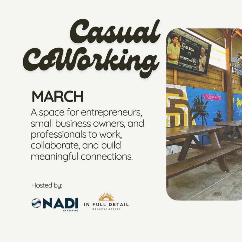 Cover Image for March Casual Coworking