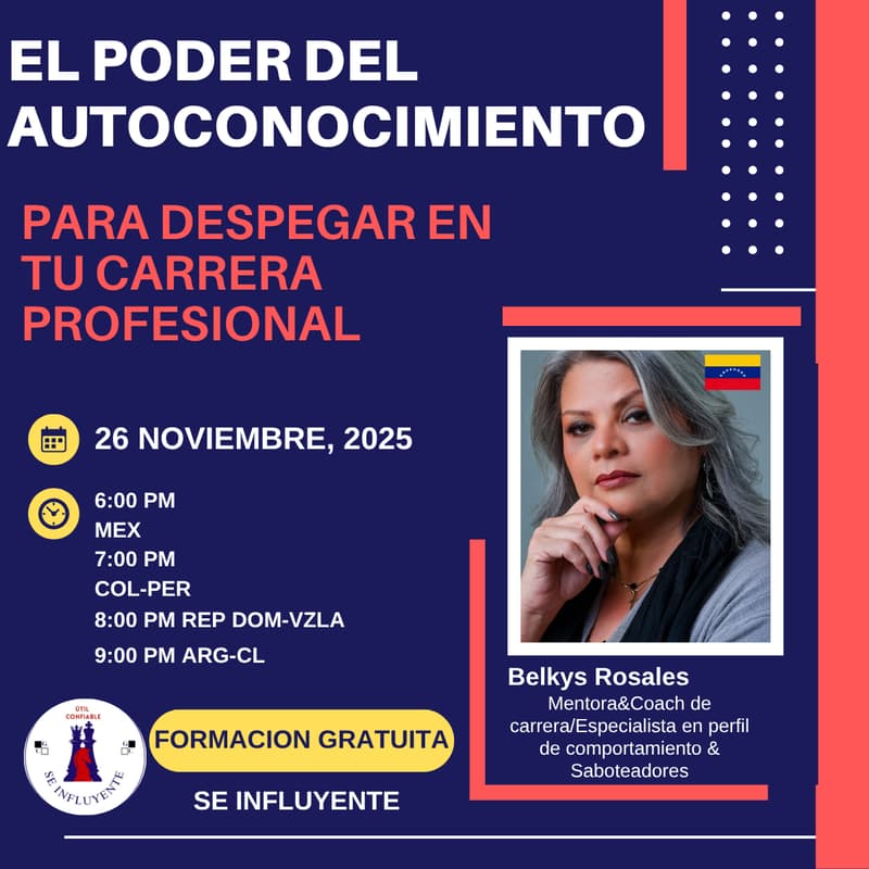 El poder del autoconocimiento · Zoom · Luma