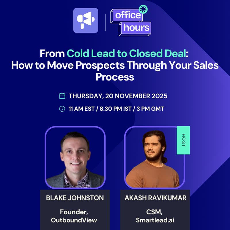 Cover Image for From Cold Lead to Closed Deal: Move Prospects Through Your Sales Process