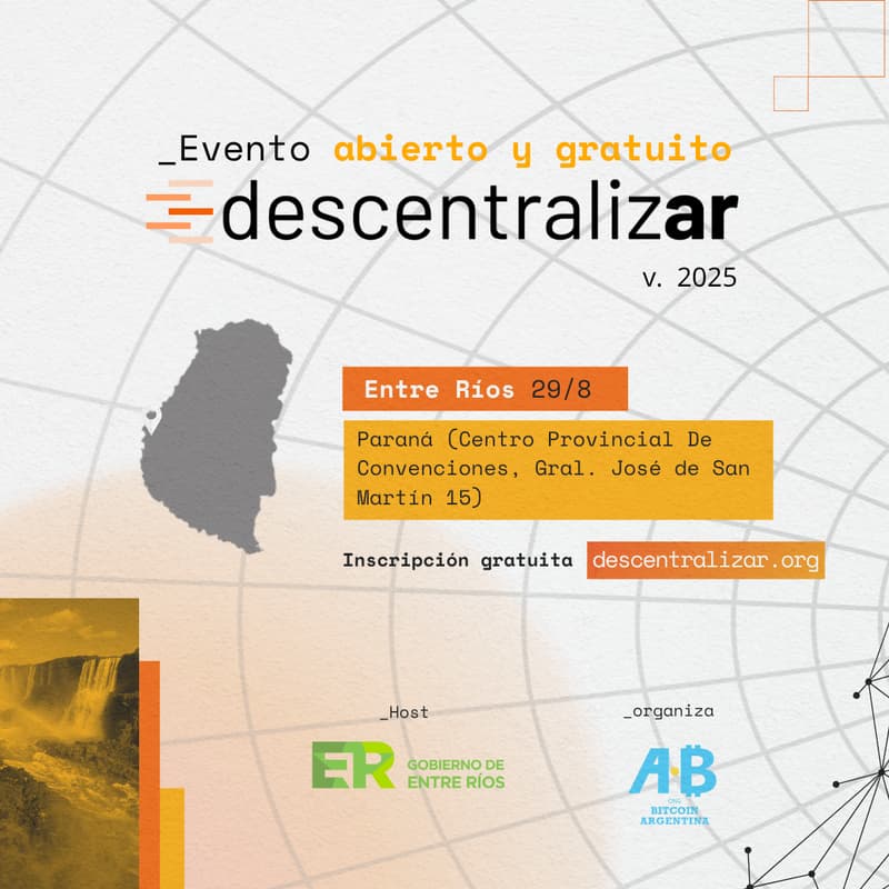 Cover Image for 🧡🚀 DescentralizAR Día 2 | Paraná, Entre Ríos