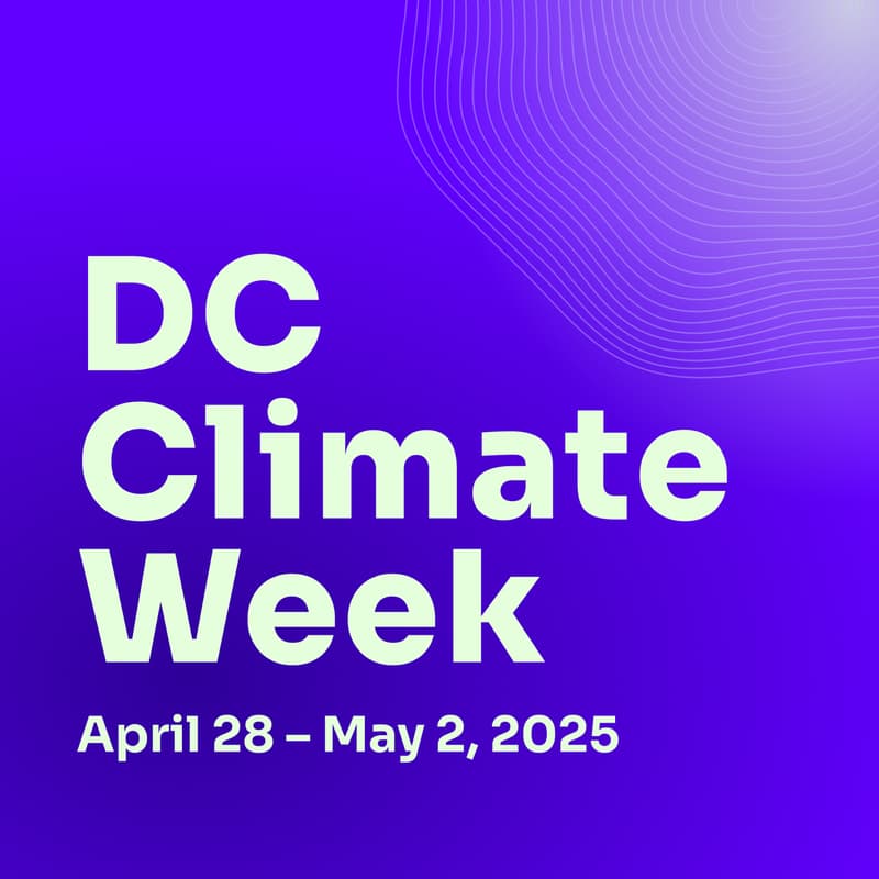 Cover Image for DC Climate Week: Info Session