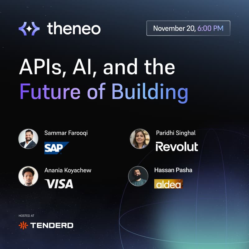 Cover Image for Engineering Thursday: APIs x AI in Production with SAP, Revolut, and Visa