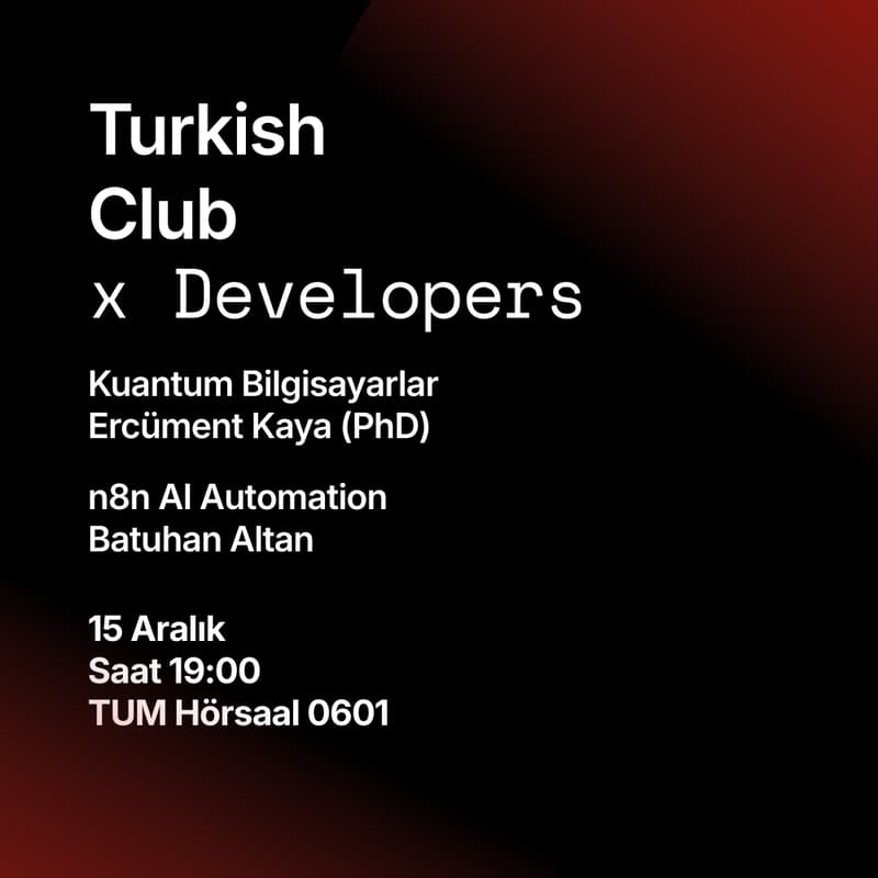 Cover Image for Turkish Club x Developers