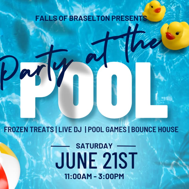 Cover Image for Falls of Braselton “Party at the Pool”