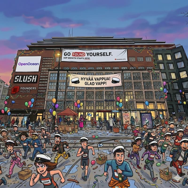 Cover Image for Founders House x Slush - weekly run (Wappu Edition w/ OpenOcean)