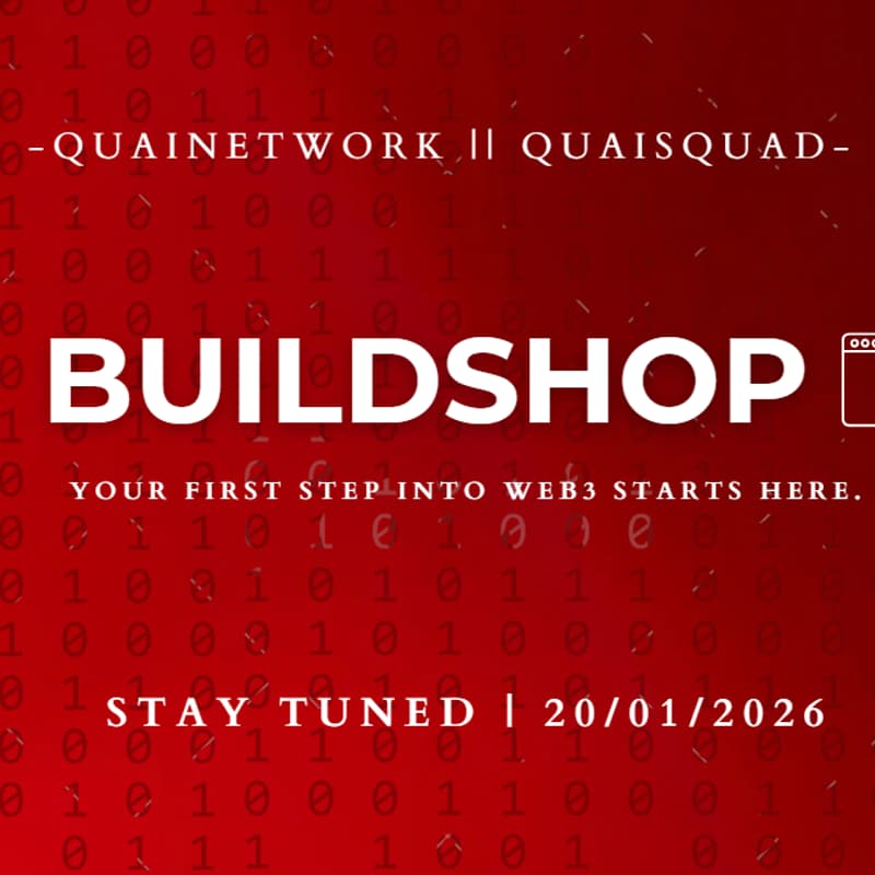 Cover Image for QuaiNetwork: BUILDSHOP (QuaiSquad)