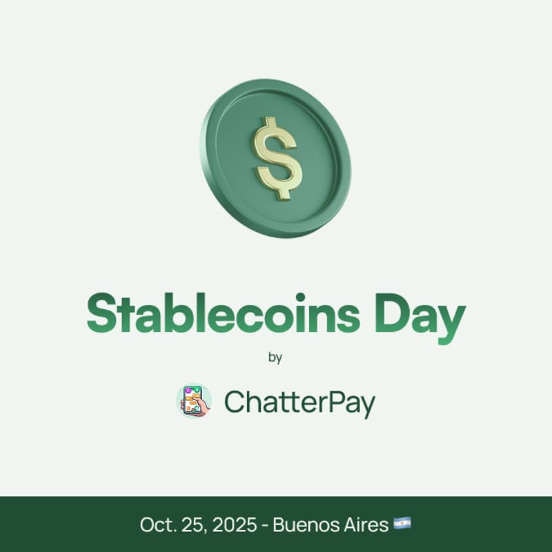 Cover Image for Devconnect: Aprenda sobre stablecoins con ChatterPay