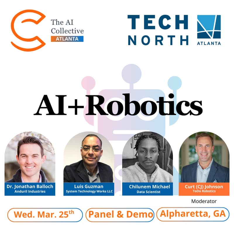 Cover Image for AI + Robotics Panel & Demo
