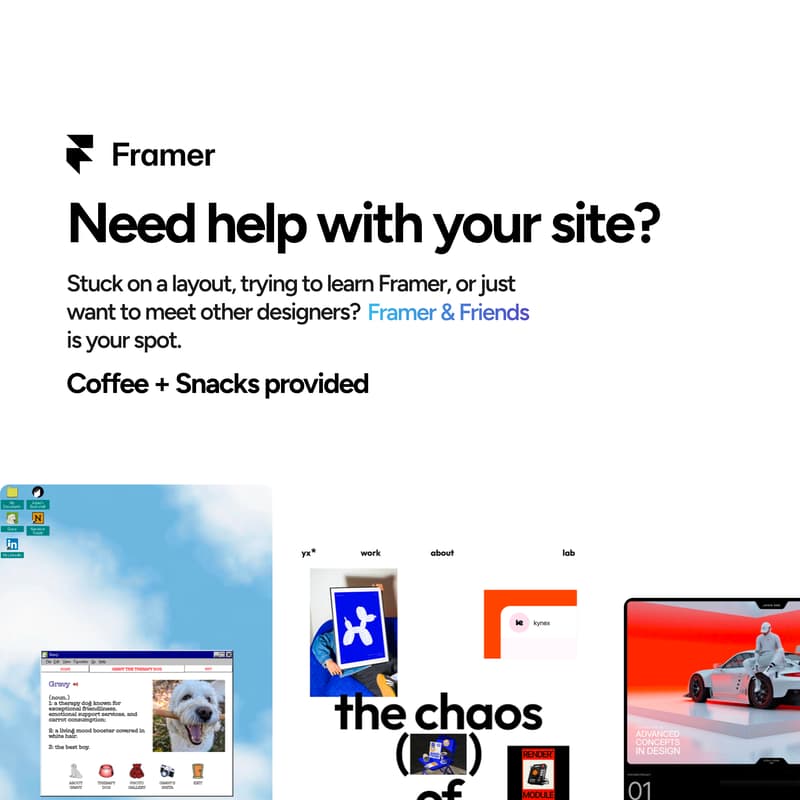 Cover Image for Framer & Friends