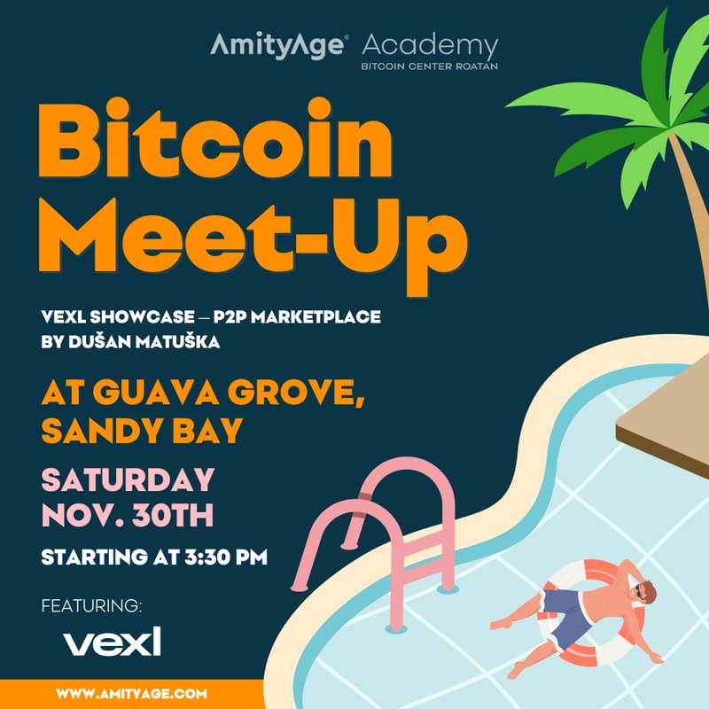 Cover Image for Roatan Bitcoin Meetup - November