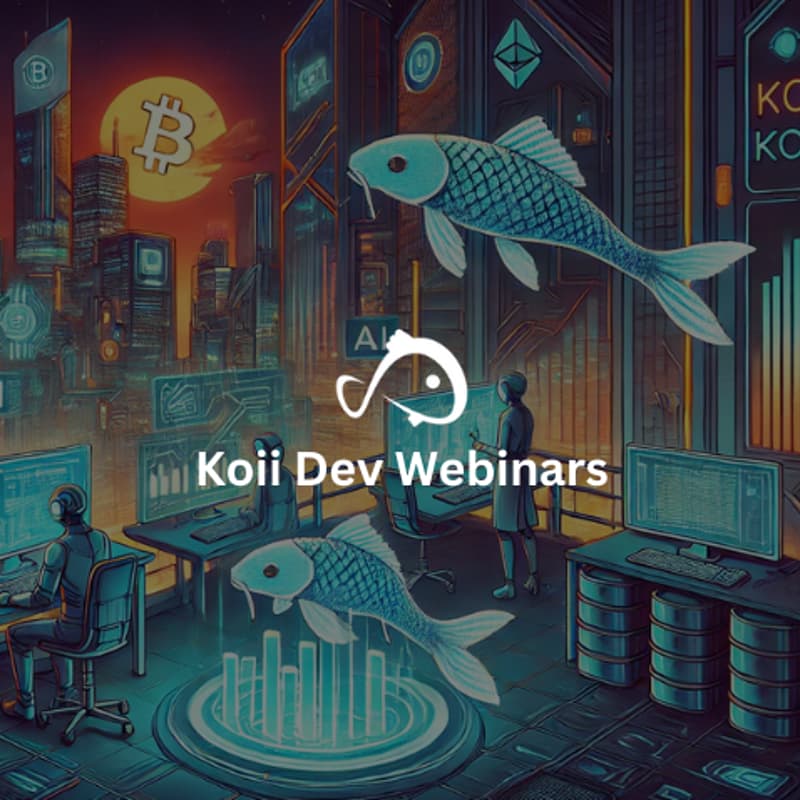 Cover Image for Koii Dev Webinar #20: Using AI Coders To Improve Our DeFI Dashboard