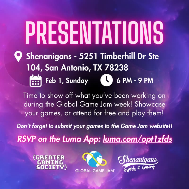 Cover Image for GGJ - Presentations