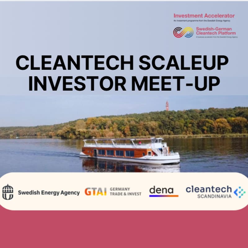 Cover Image for Cleantech Scaleup Investor Meet-Up