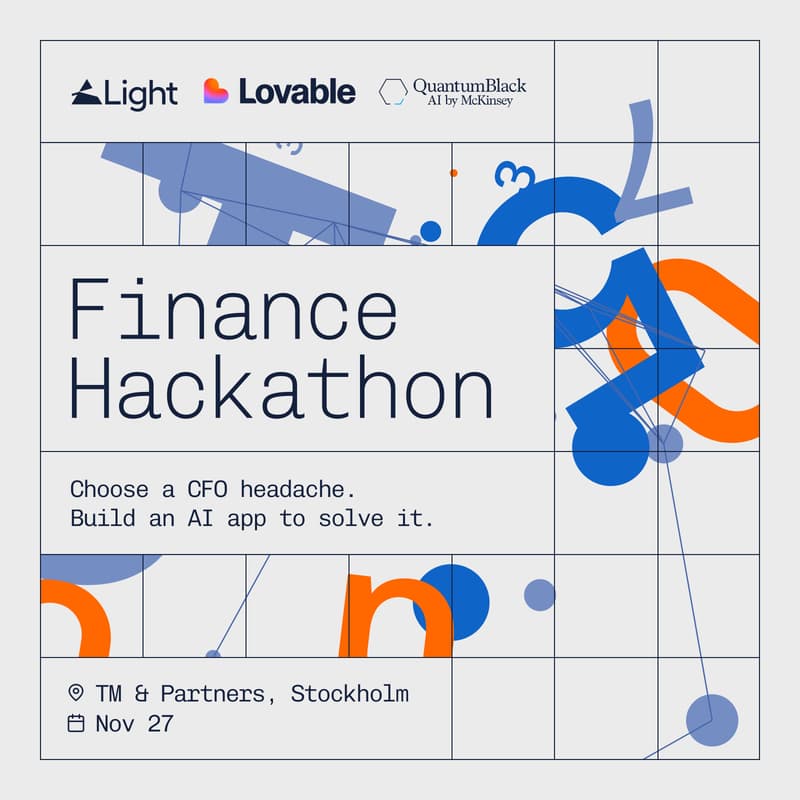 Cover Image for Light x Lovable x McKinsey Finance Hackathon