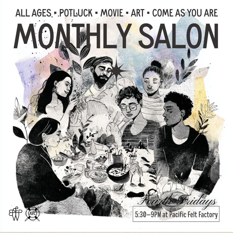 Cover Image for Monthly Salon & Potluck