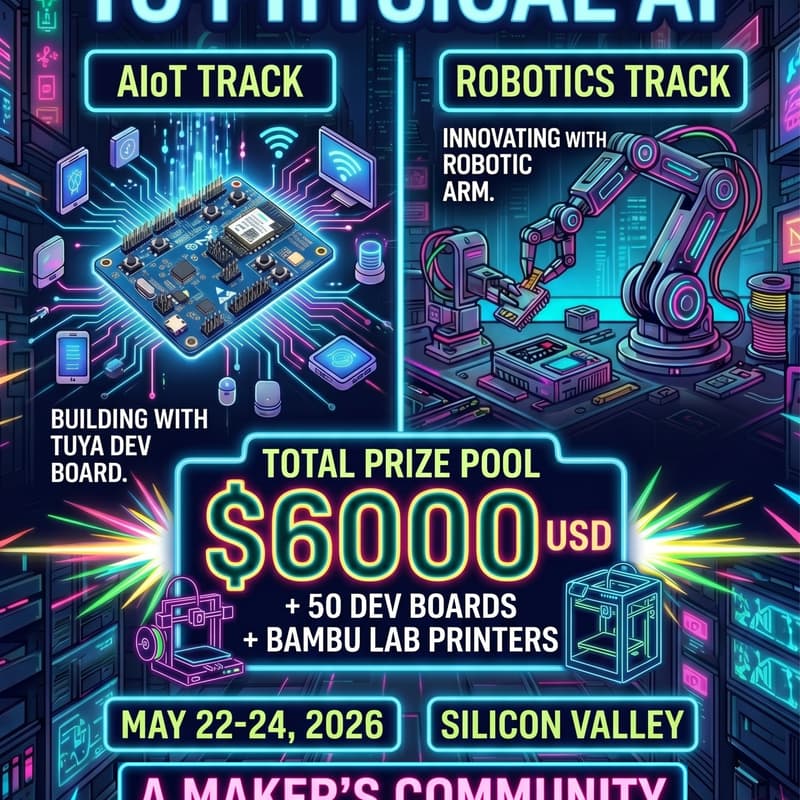 Cover Image for (For Visitor) HackStorm 2.0: Vibe Coding to Physical AI
