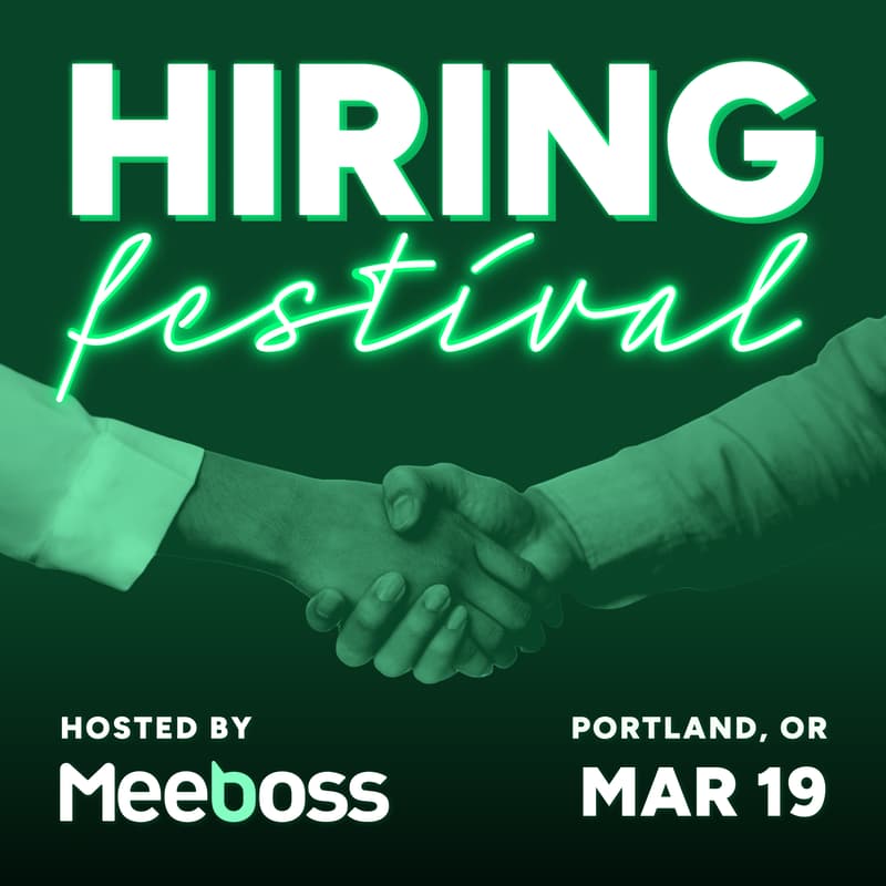 Cover Image for MeeBoss Hiring Festival [Portland] – From Chat to Career
