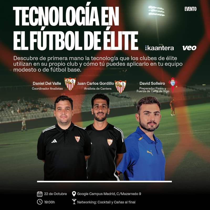 Cover Image for Tecnología en el fútbol de élite - Kaantera x Veo