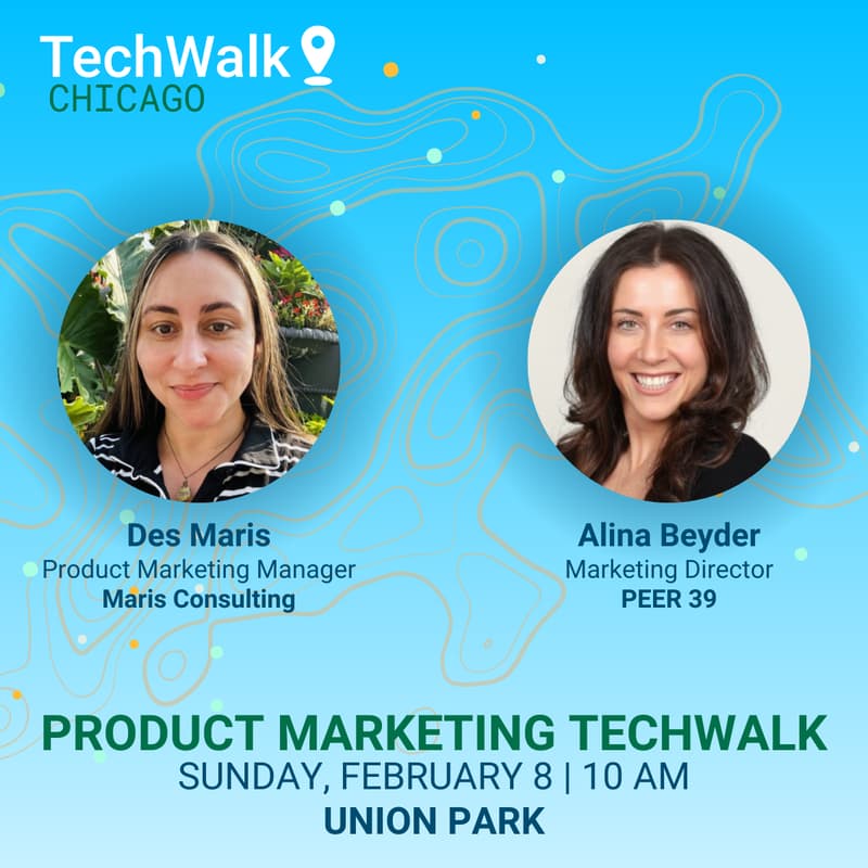 Cover Image for Product Marketing TechWalk | Chicago, 2/8