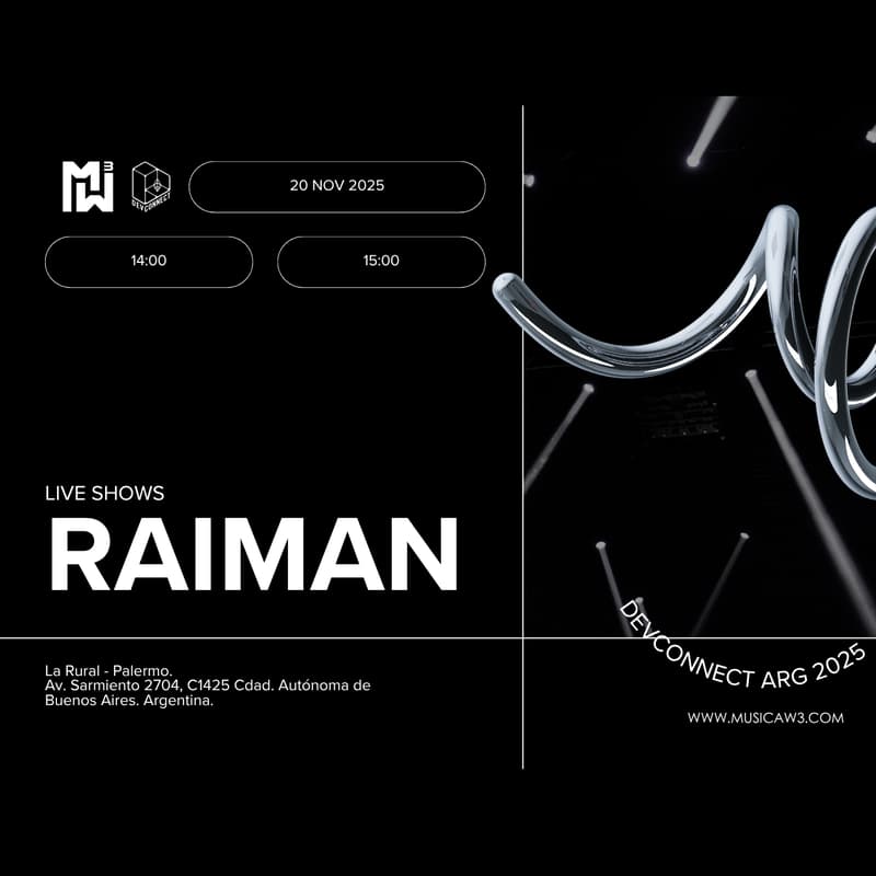 Cover Image for Raiman @Devconnect Music Stage