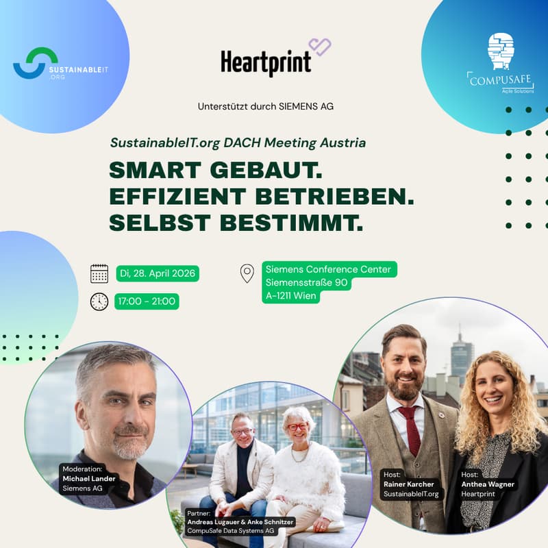 Titelbild für SustainableIT.org DACH Meeting Austria