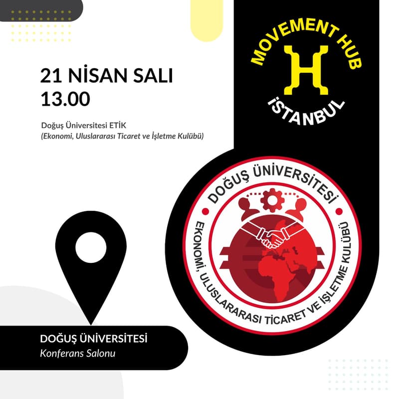 Cover Image for Doğuş Üniversitesi ETİK KULÜBÜ x Movement Hub İstanbul