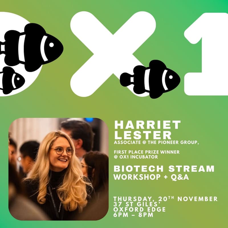 Cover Image for OX1 Biotech Stream - Harriet Lester